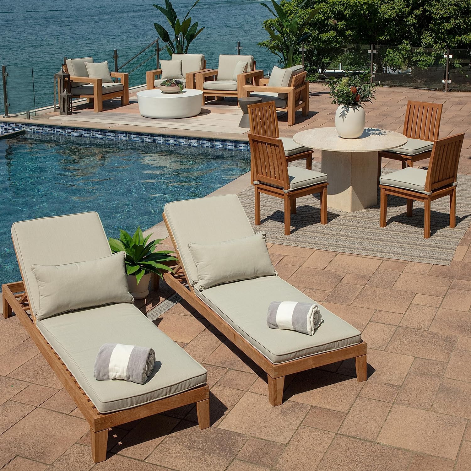 Arden Selections Almohada lumbar al aire libre de Oasis 14 x 24, PP no tejido 40 GSM