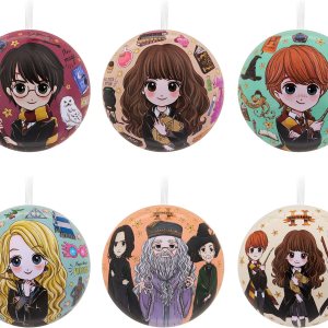 Hallmark Harry Potter – Juego de 12 adornos navideños de hojalata Hallmark Harry Potter – Juego de 12 adornos navideños de hojalata
