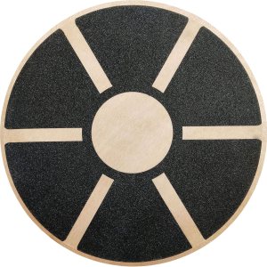 Signature Fitness Tabla de equilibrio de madera antideslizante de 15.55 pulgadas de diámetro con rotación de 360 grados para entrenamiento de Signature Fitness Tabla de equilibrio de madera antideslizante de 15.55 pulgadas de diámetro con rotación de 360 grados para entrenamiento de