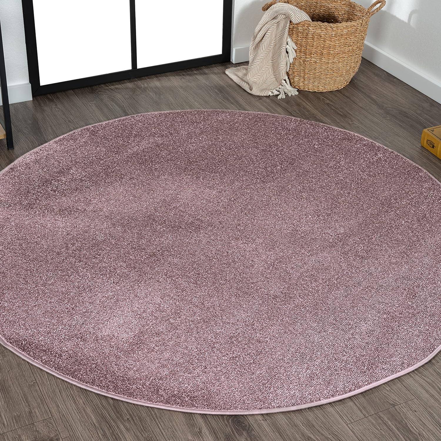 Eyely UES100R-4R – Alfombra de interior de pelo bajo, supersuave, bohemia, minimalista, clásica, casual para dormitorio, cocina, sala de estar, no