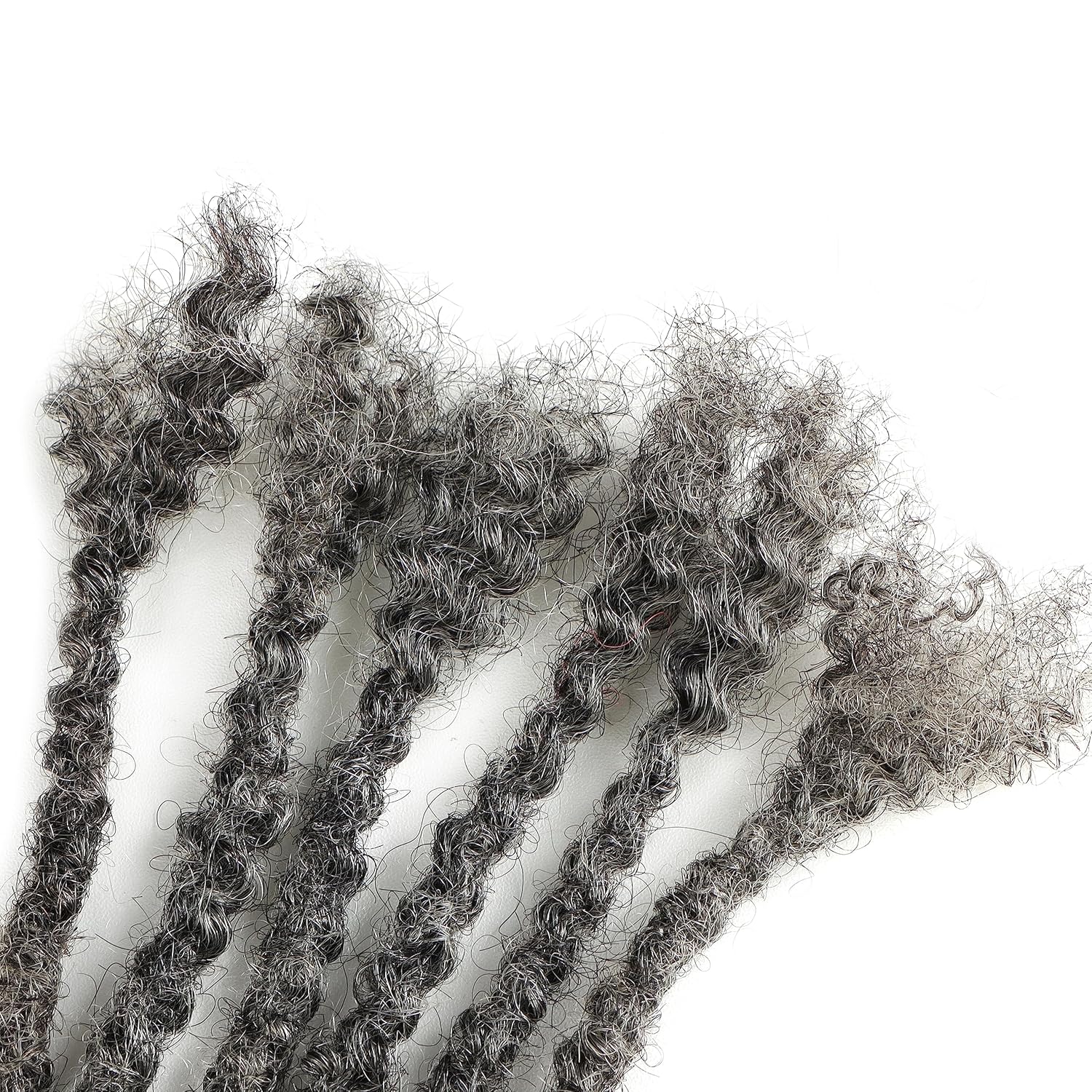 0.2 in 0.2 in 0.3 in ancho 20 hebras 100% extensiones de cabello humano, cabello natural, cabello rizado, extensiones de cabello humano con textura