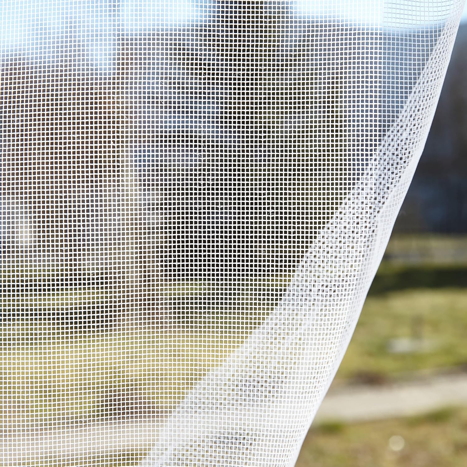 Mosquitera Mosquitera blanca de 5 pies x 4 pies para ventana, cinta de pantalla – Pantalla para ventanas – Ventana de pantalla de insectos –
