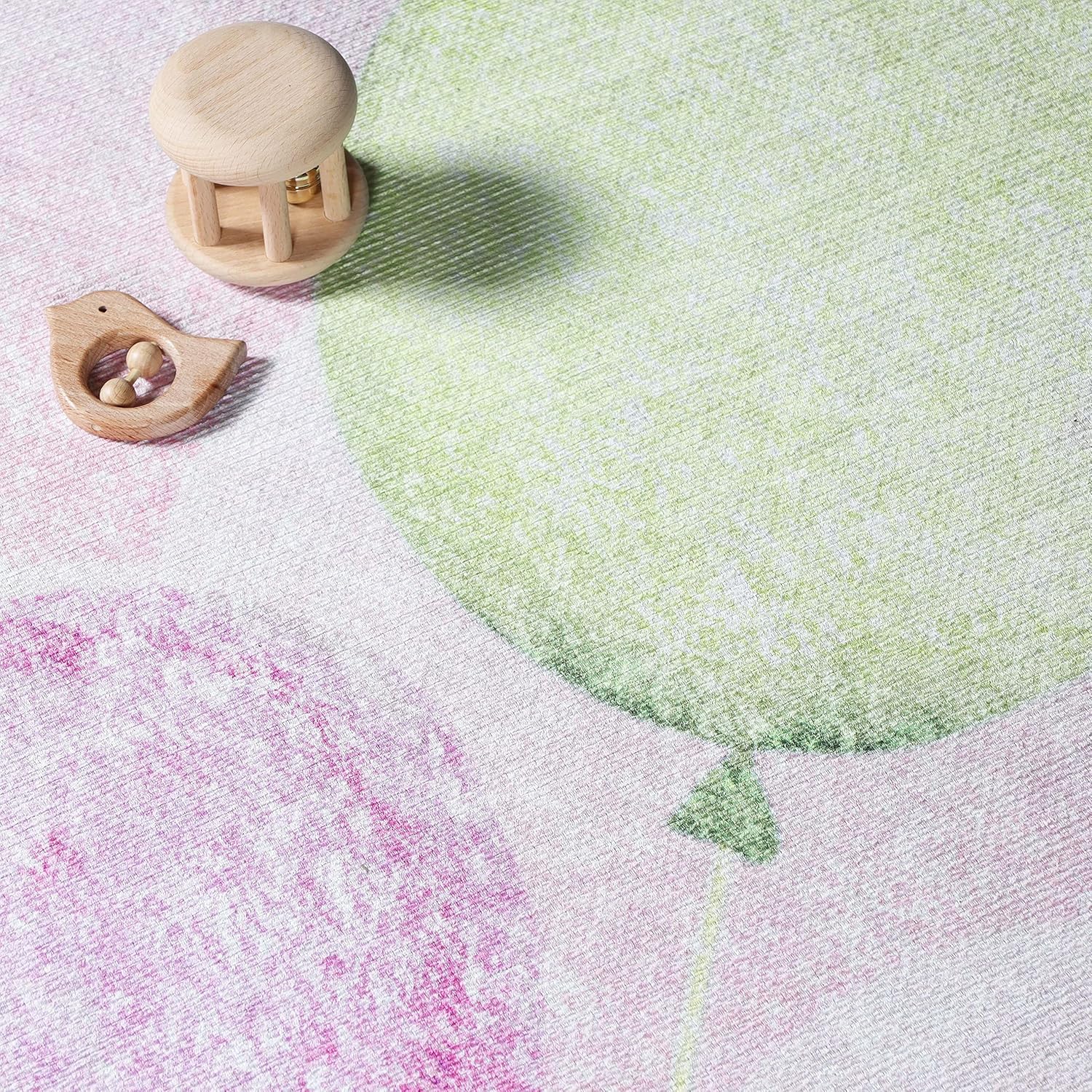 SUPERIOR Alfombra de interior para niños, diseño de elefante, lindas alfombras para dormitorio, guardería, sala de juegos, sala de estar, entrada,