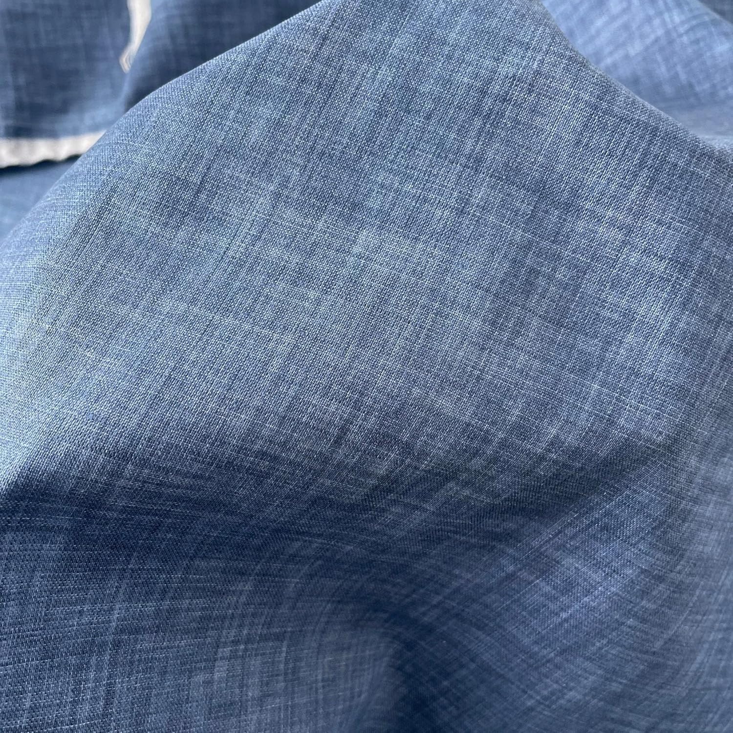 Tela impermeable de lino azul  Lino resistente al agua, material duradero y transpirable para proyectos al aire libre, manualidades y más
