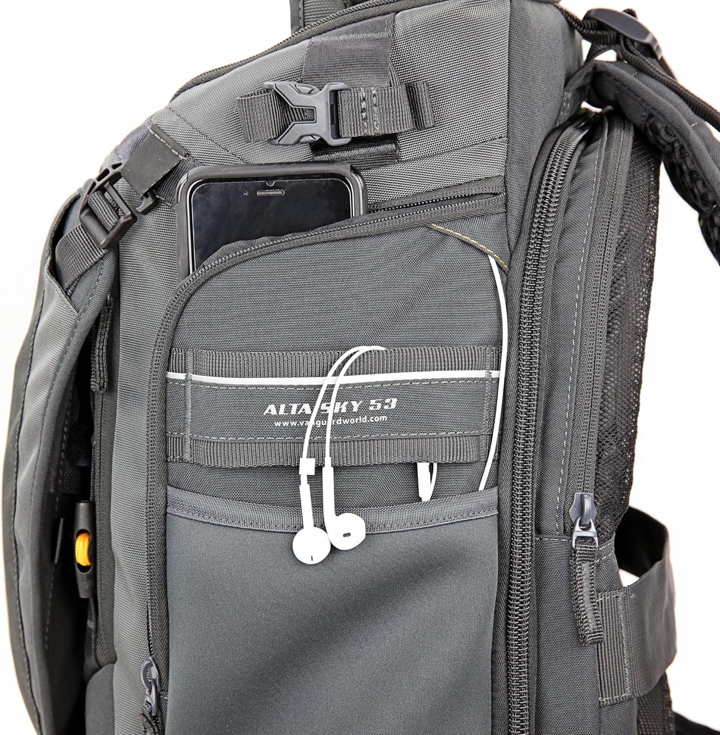 VANGUARD Alta Sky 53 – Mochila de cámara para Sony, Nikon, Canon, DSLR, Drones, gris, AltaSky53
