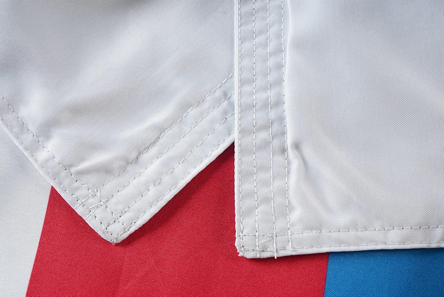 FRF FLAG Bandera de iglesia episcopal de 3 x 5 pies, bandera de iglesia cristiana de doble cara, con 2 ojales de latón y 4 filas de puntadas