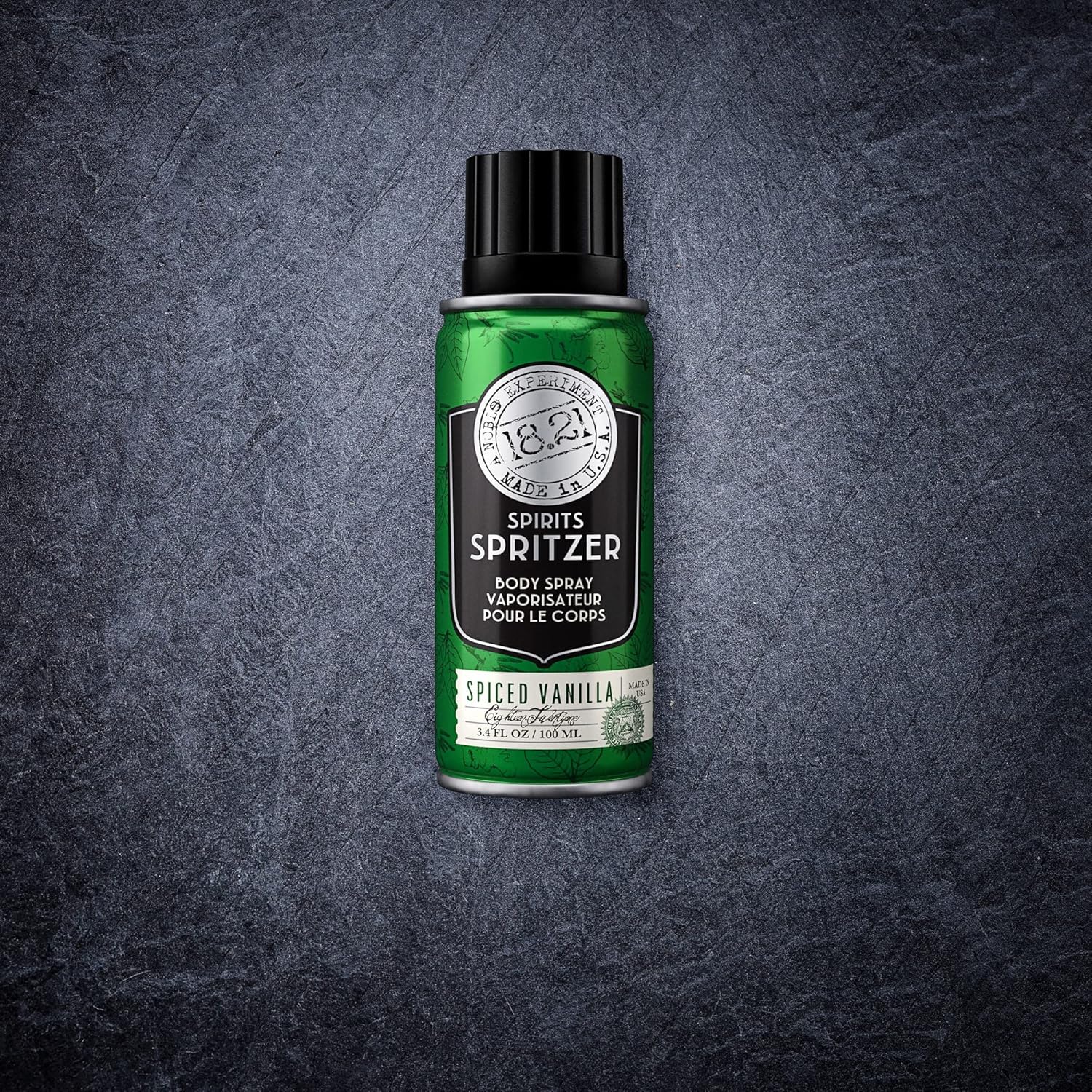 18.21 Man Made Men’s Spirits Spritzer, 3.4 oz. – Spray corporal de larga duración con aromas masculinos – Regalos para él