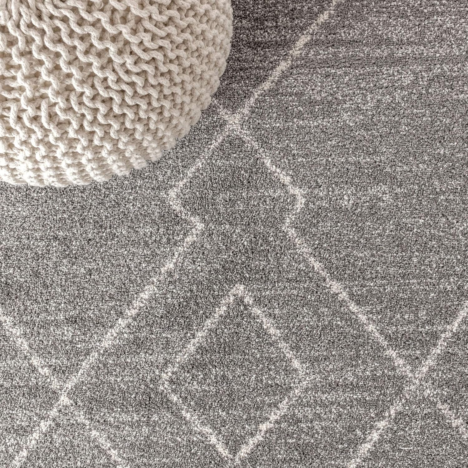 JONATHAN Y MOH202B-4 Alia – Alfombra marroquí Beni Souk para interiores de granja, estilo bohemio, minimalista, geométrico, fácil de limpiar, para