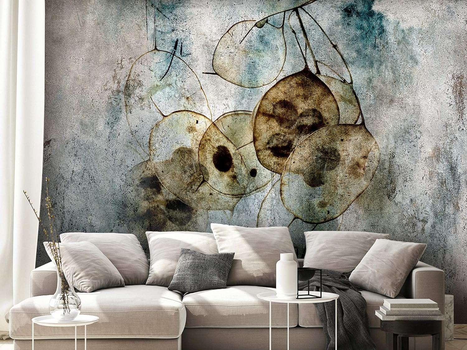 artgeist Mural de pared de alta calidad, abstracto, 138 x 101 pulgadas, papel tapiz no tejido, decoración de pared de vellón, impresión fotográfica,