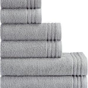 Juego de 62 toallas de baño + 2 toallas de baño + 2 toallas de mano + 2 toallas pequeñas, algodón turco, suave, afelpado, esponjoso, absorbente, Juego de 62 toallas de baño + 2 toallas de baño + 2 toallas de mano + 2 toallas pequeñas, algodón turco, suave, afelpado, esponjoso, absorbente,