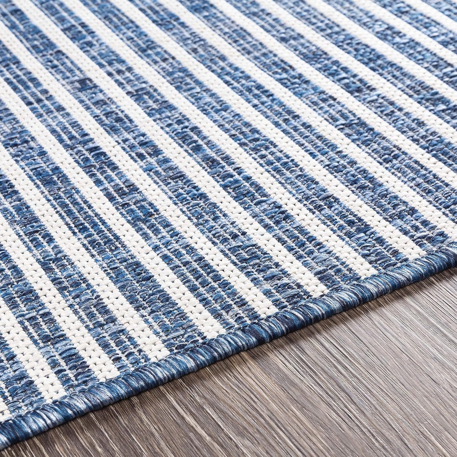 Mark&Day – Alfombras para exteriores, de 5 x 7 pies, color azul brillante, para interiores y exteriores, color azul brillante, que no se desprende,
