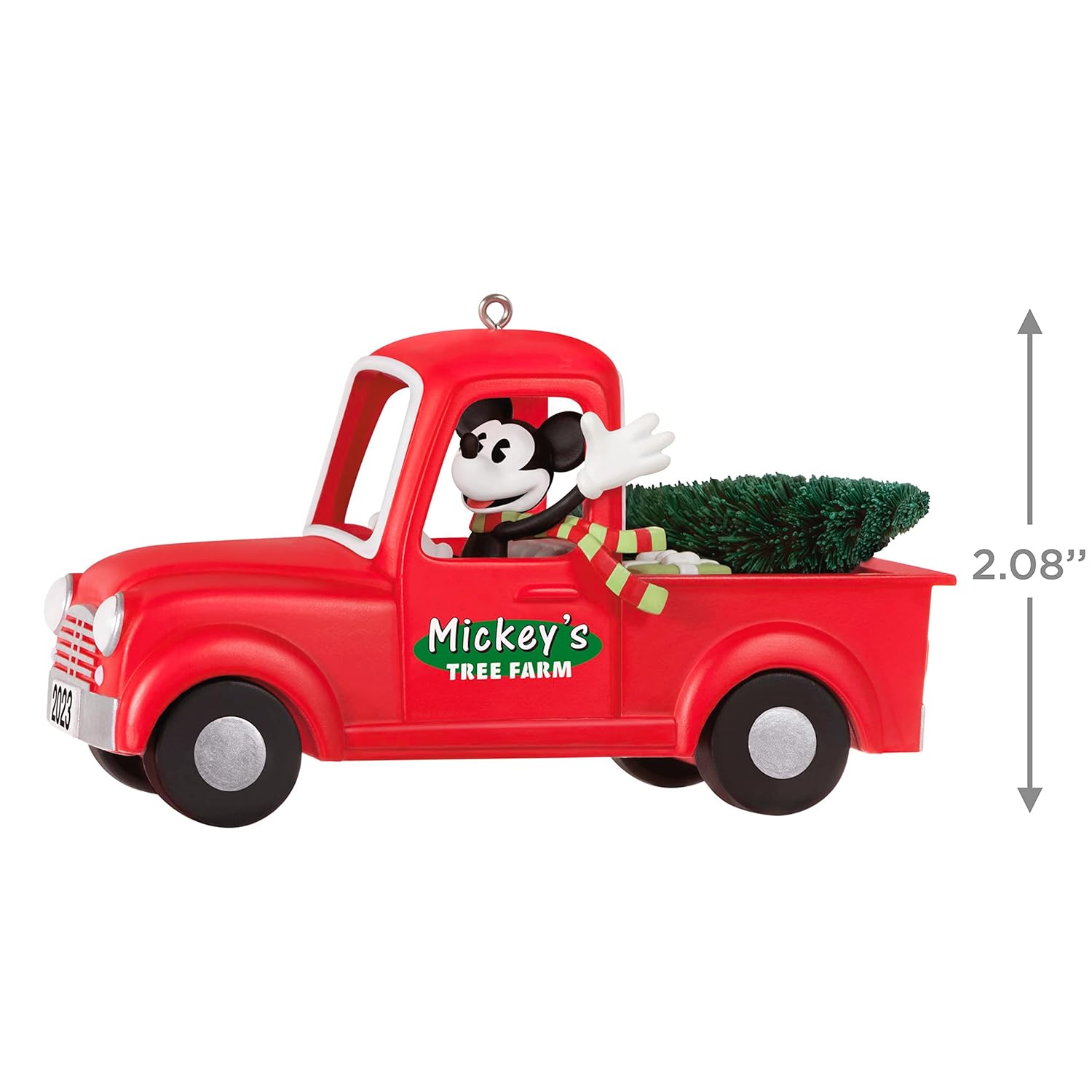 Adorno de Navidad 2023, Disney Mickey Mouse Mickey Tree Farm 2023, regalos para fanáticos de Disney