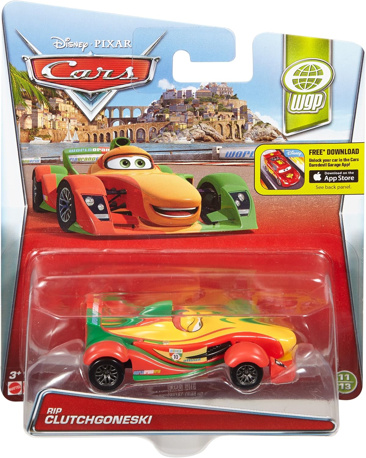 DisneyPixar Cars Diecast Rip Clutchgoneski Vehículo