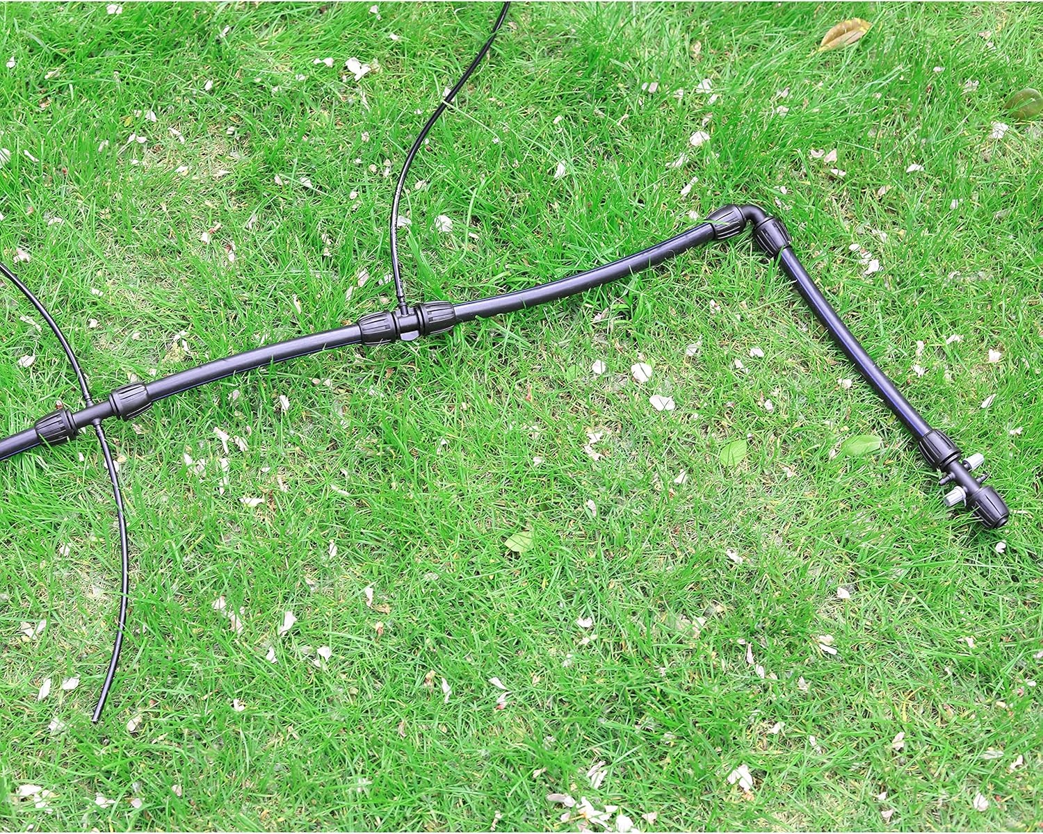 Juego de 40 accesorios de riego por goteo de 12 a 14 pulgadas para tubos de riego por goteo de 12 pulgadas de diámetro interior x 0.60 pulgadas –