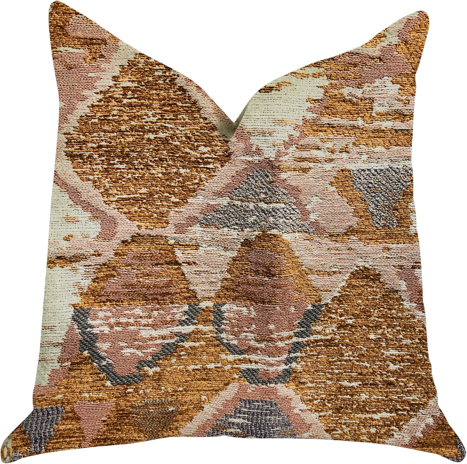 Mira Oasis Shades almohada de lujo de doble cara, 24.0 x 24.0in, multicolor