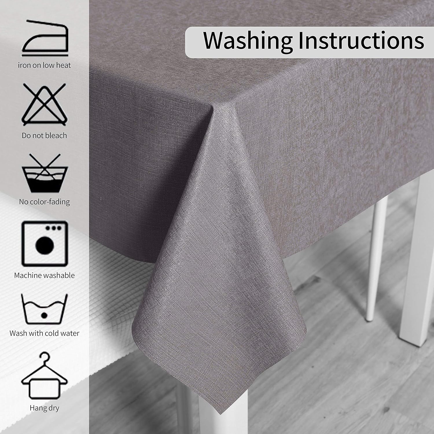 Obstal – Mantel de PVC a prueba de aceite, a prueba de derrames, impermeable, para uso en interiores y exteriores