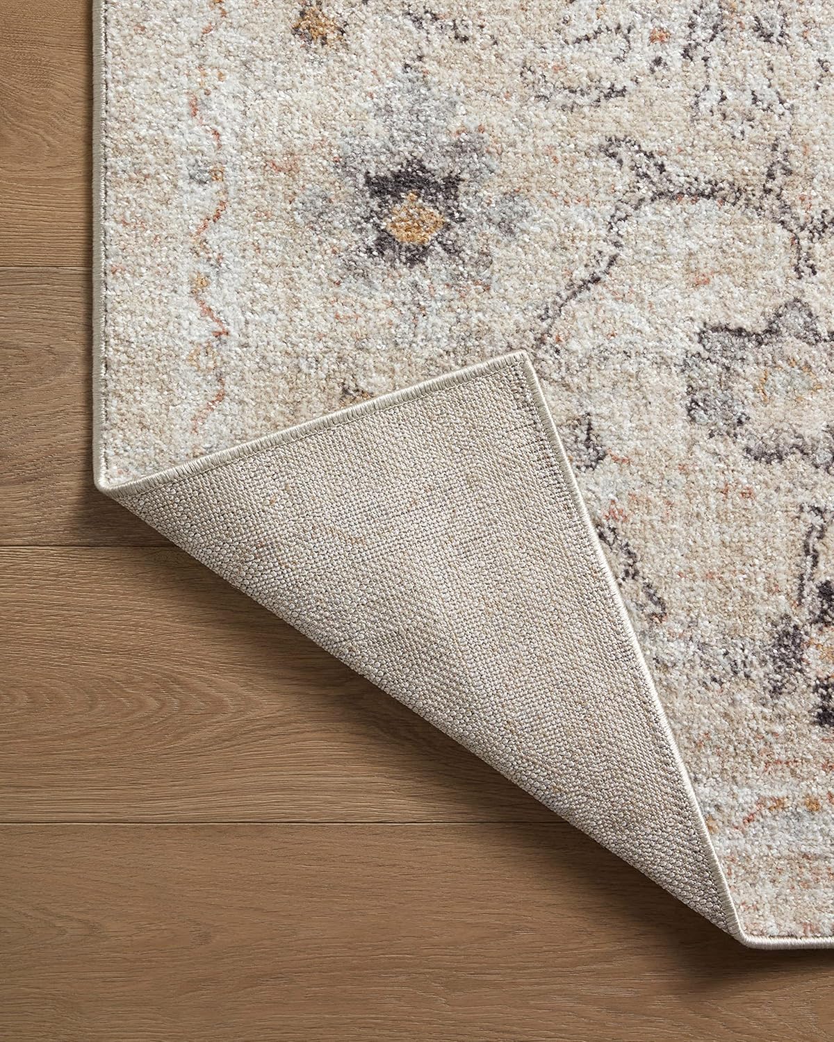 Loloi II Monroe Collection MON-04 – Alfombra de pasillo natural y multicolor de 2 pies 6 pulgadas x 7 pies 9 pulgadas