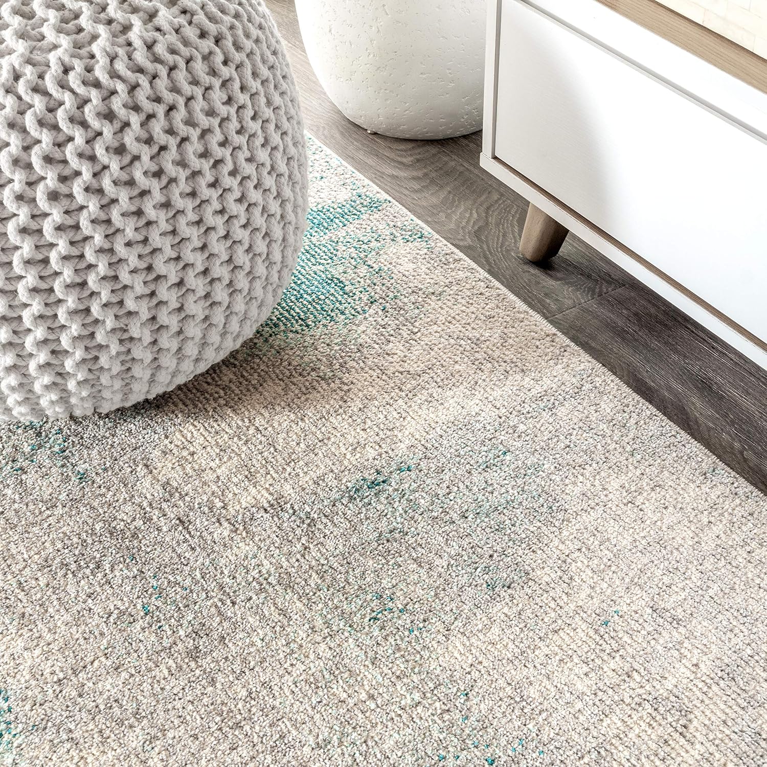 JONATHAN Y CTP104A-5 – Alfombra contemporánea POP moderna abstracta vintage para interiores, transicional, bohemio, fácil de limpiar, dormitorio,