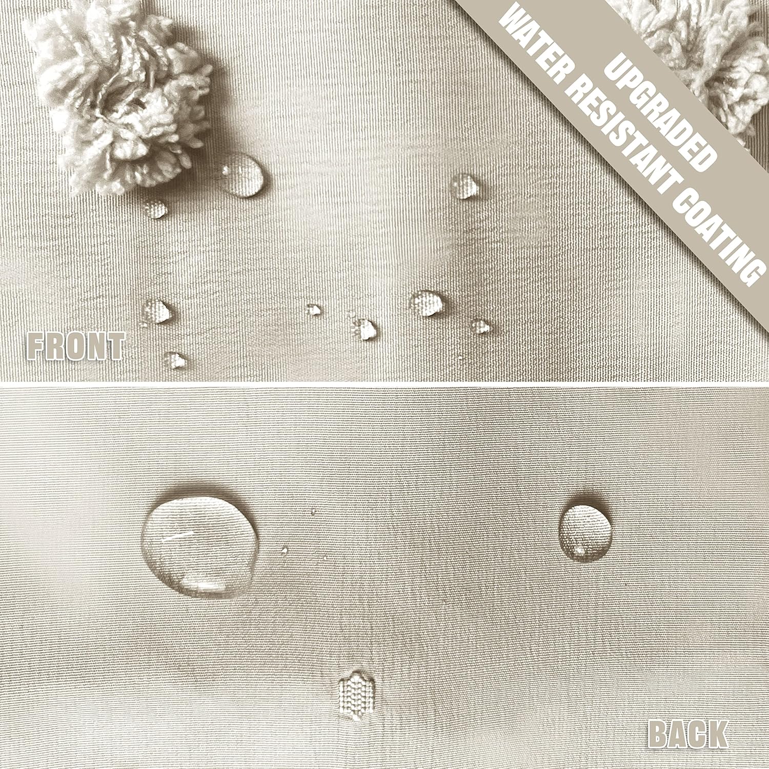 Cortina extralarga para ducha, de estilo bohemio y tela tejida, plisada, floral, texturizada, moderna, campestre, minimalista, con ganchos y
