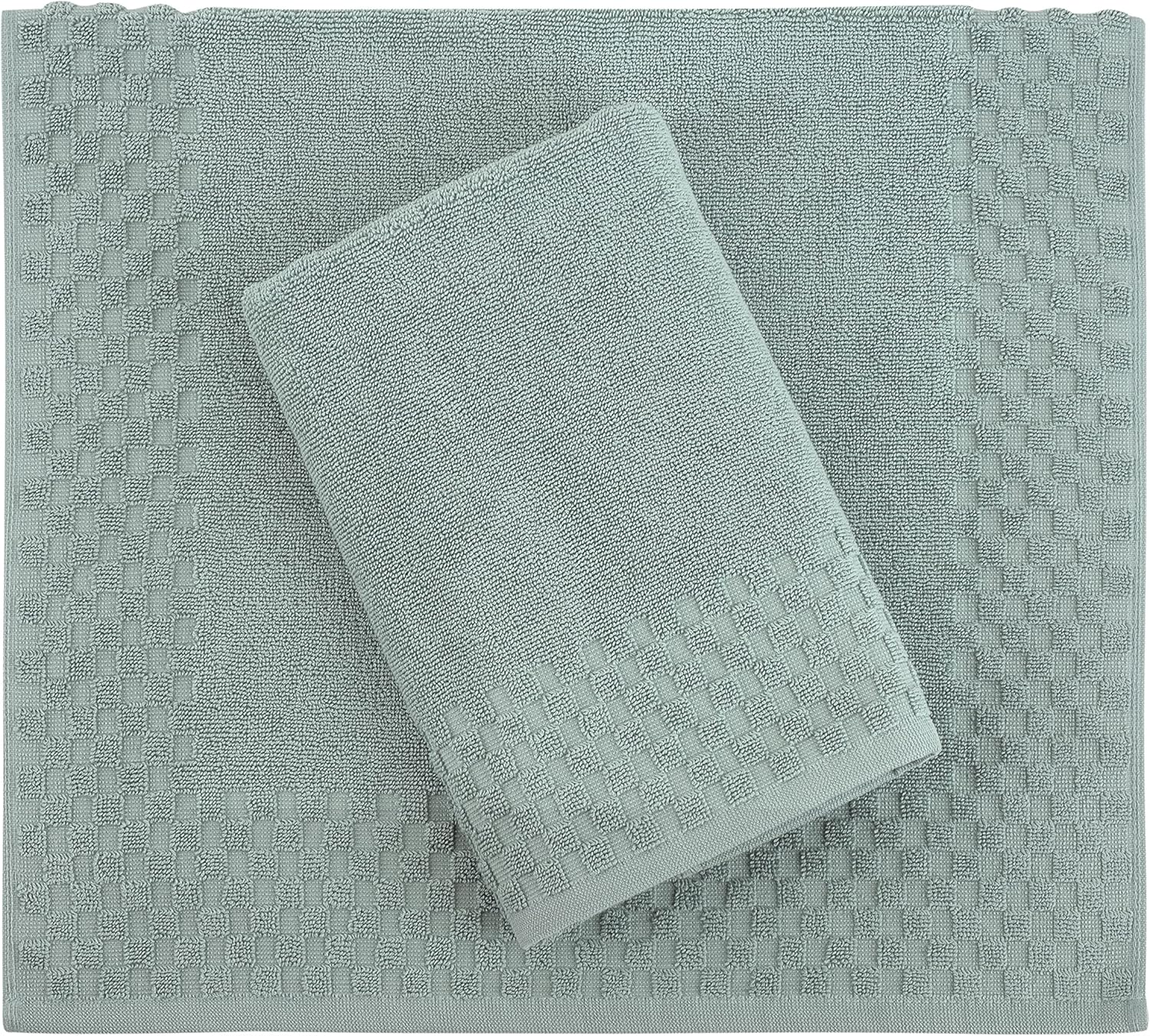 Classic Turkish Towels CTT – Juego de 2 alfombrillas de baño 100 % algodón turco, antideslizantes, cómodas y absorbentes, para hotel y spa, 20 x 34