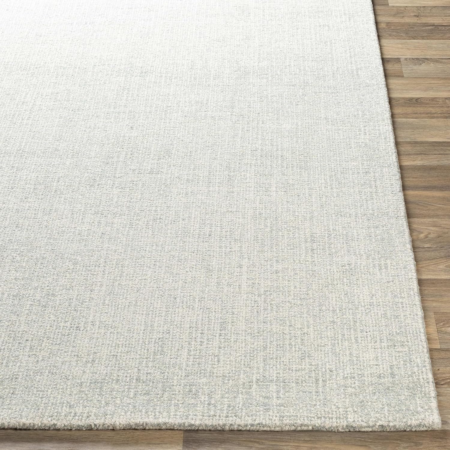 Mark&Day – Alfombra blanca moderna de 8 x 10 pies, alfombra blanca para sala de estar, dormitorio o cocina (8 x 10 pies)