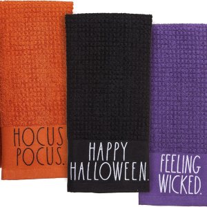 Rae Dunn Toallas de mano, toalla de cocina decorativa bordada para la cocina y el baño, 100% algodón, altamente absorbente, paquete de 3, 16 x 26 Rae Dunn Toallas de mano, toalla de cocina decorativa bordada para la cocina y el baño, 100% algodón, altamente absorbente, paquete de 3, 16 x 26