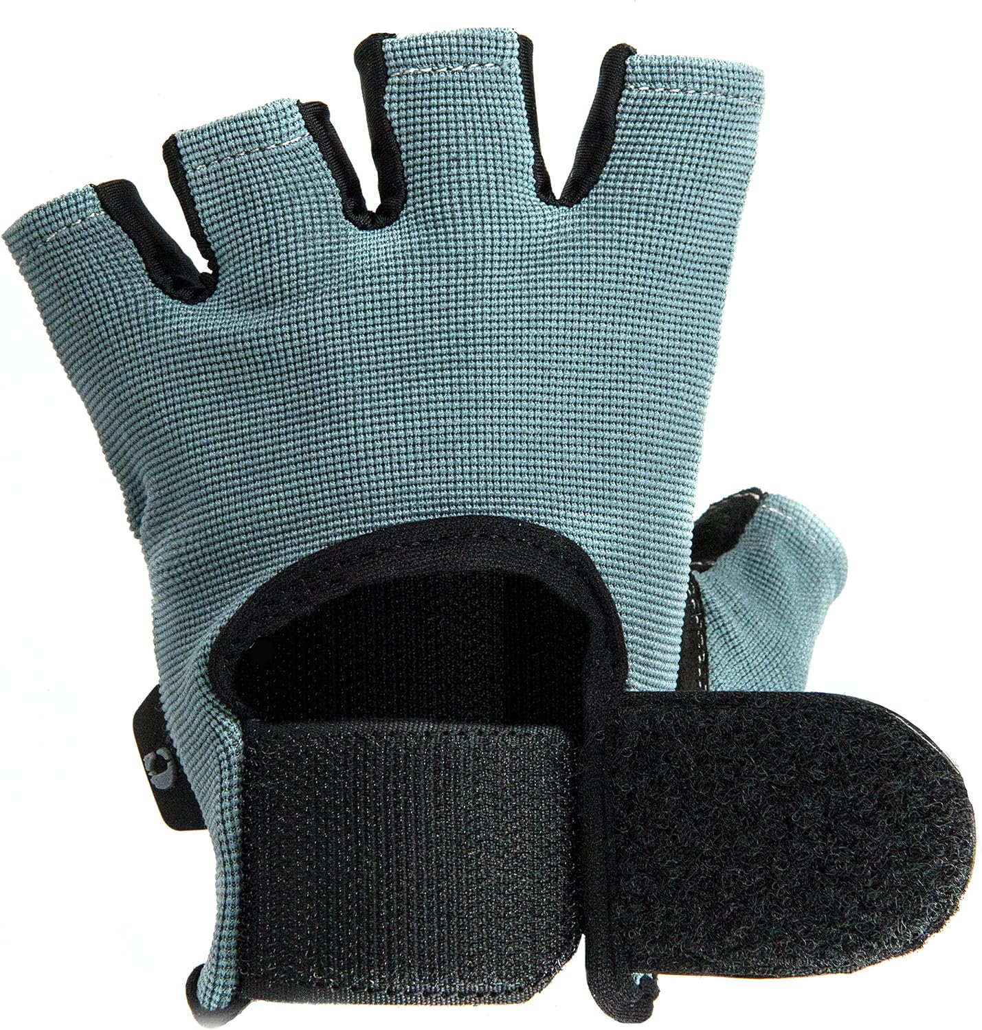 Contraband Black Label 5050 Mens Basic Leather Fingerless Weight Lifting Gloves – Durable Light – Medium Padded Split Leather Gym Gloves – Perfect