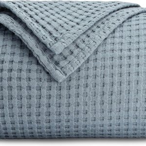 Comfy Cubs Manta 100% de algodón con tejido de gofre, transpirable, agradable al tacto, suave, ligera, perfecta y cálida, con textura, tamaño para Comfy Cubs Manta 100% de algodón con tejido de gofre, transpirable, agradable al tacto, suave, ligera, perfecta y cálida, con textura, tamaño para