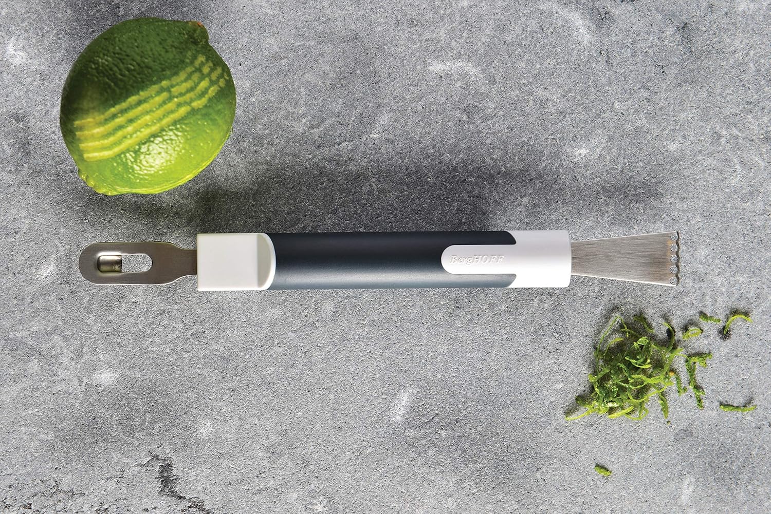 BergHOFF Neo 1810 Cuchilla de acero inoxidable limón Zester Channel 8.25″