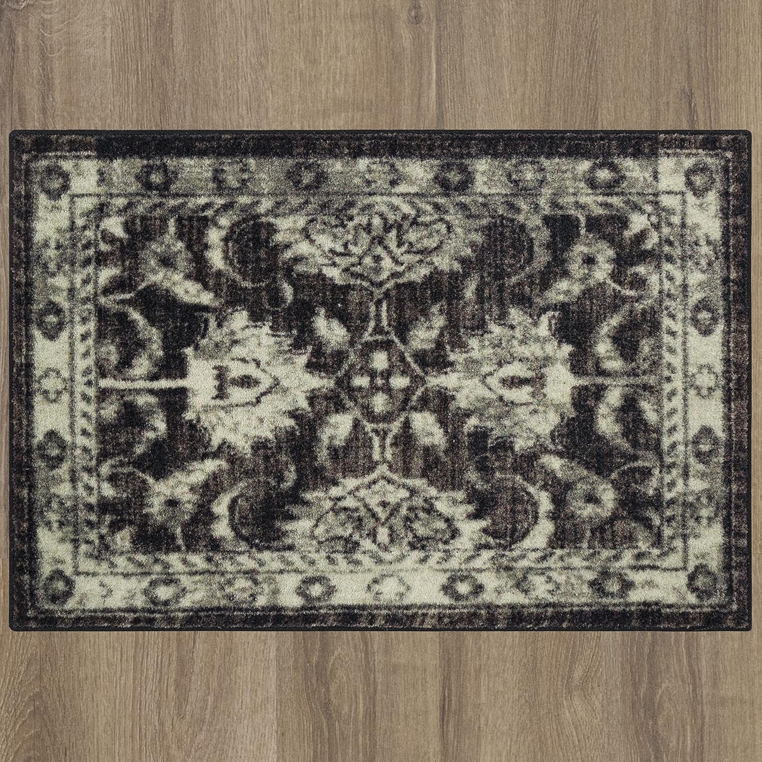 Mohawk Home Worcester – Alfombra floral para dispersión del atardecer (2 x 3 pies)