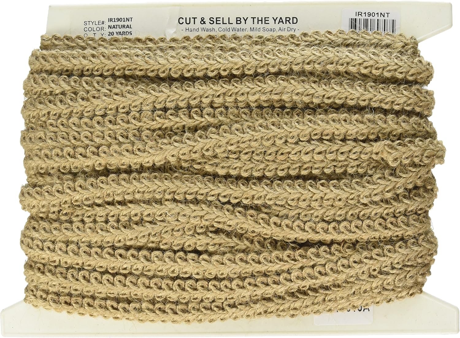 Trims by The Yard Alice – Borde trenzado tejido clásico, ribete versátil de 12 pulgada para coser, ribete decorativo lavable para disfraces,