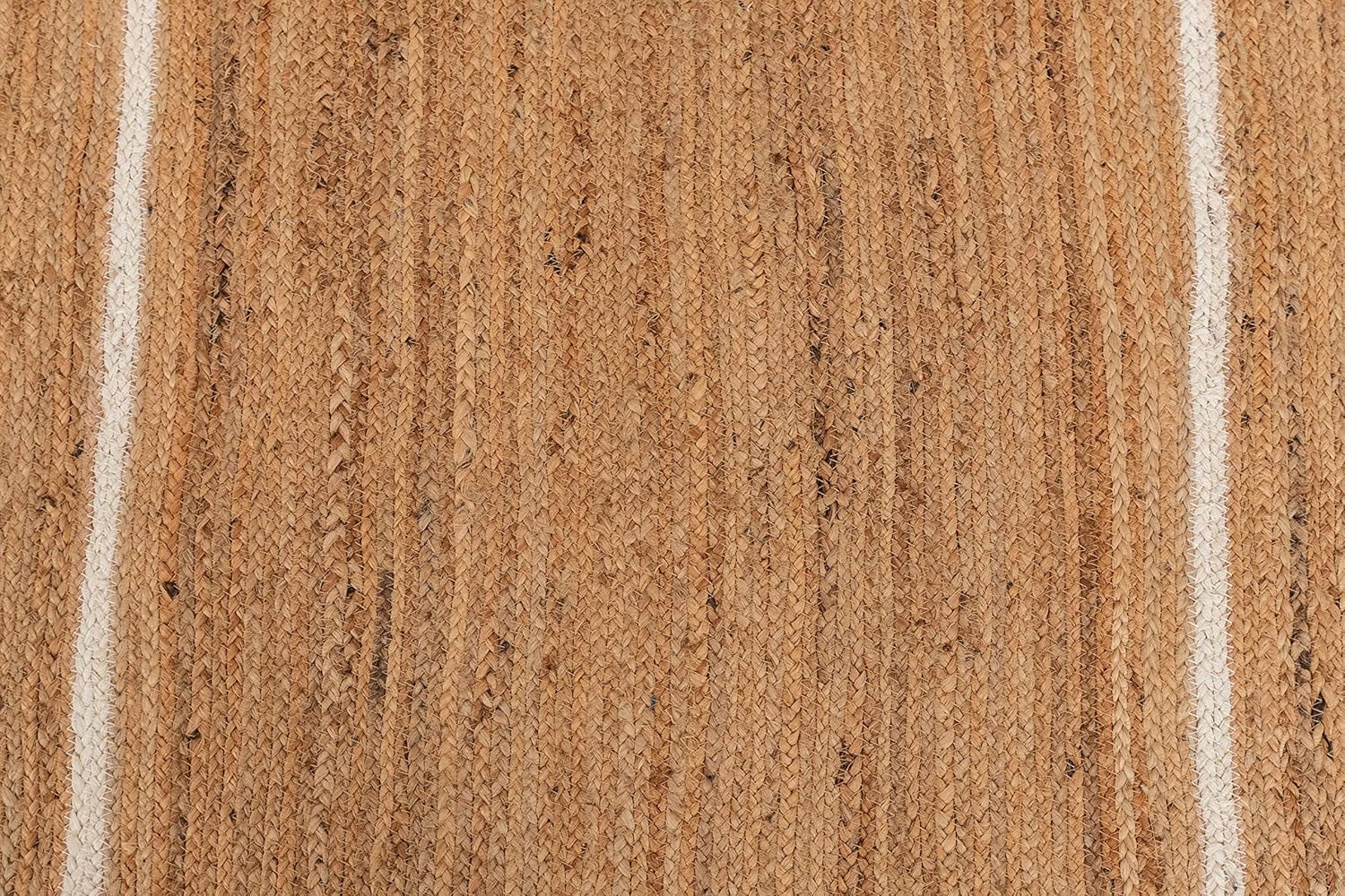 Alfombra de yute festoneado de 5 x 7 pulgadas, alfombra de baño bohemia natural de 2 x 3 pulgadas, alfombra de pasillo de yute para cocina, 2.6 x 6
