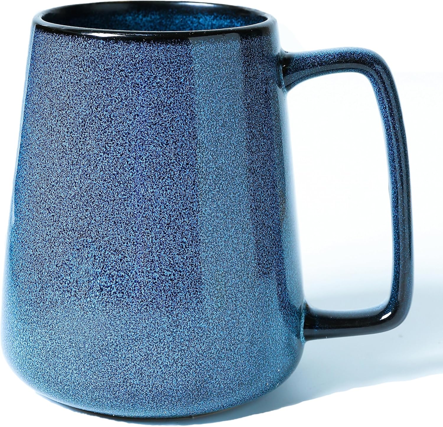 Taza de café de cerámica de 24 onzas, taza de café con leche, taza de té para cacao, capuchino, latte, cereales, apta para lavavajillas, microondas