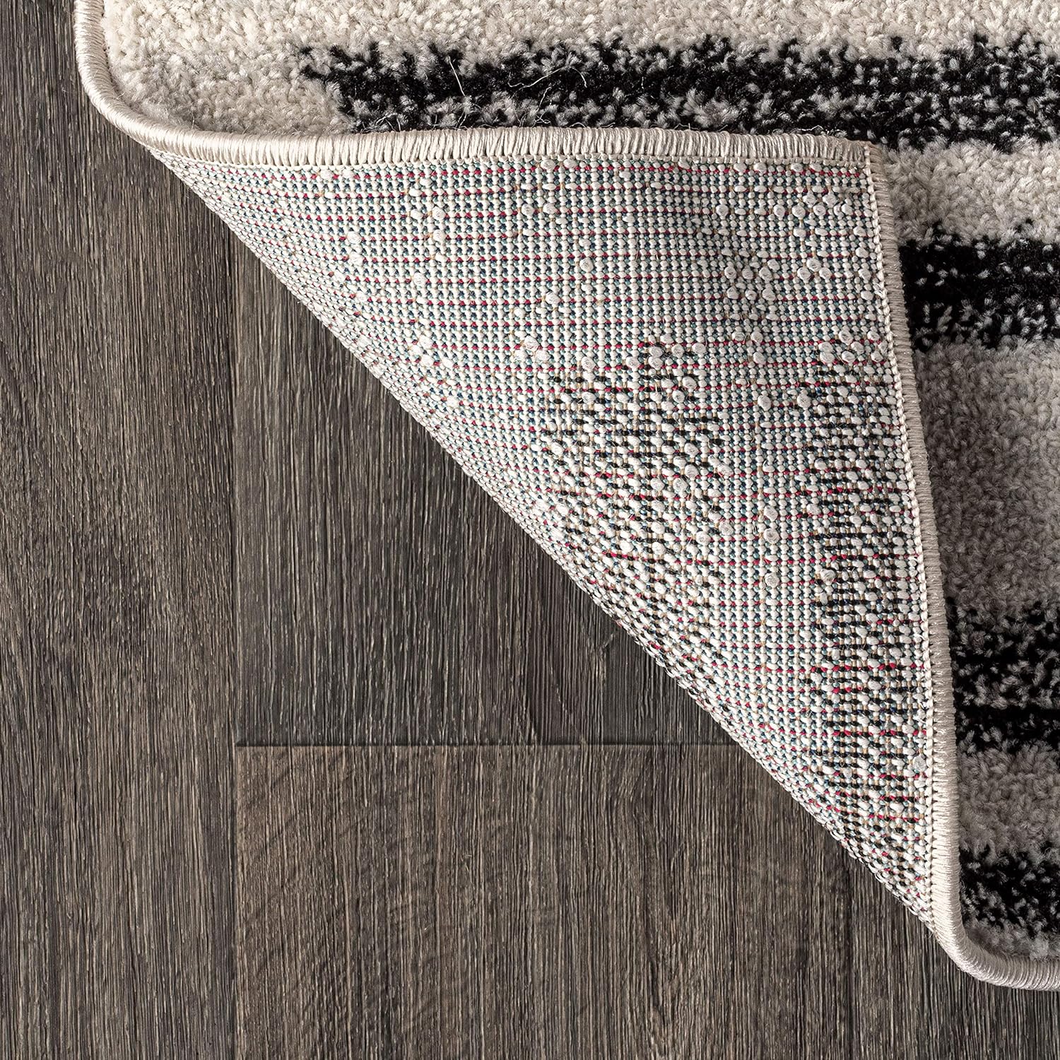 JONATHAN Y MOH207A-220 Khalil – Alfombra moderna a rayas bereberes bohemia, minimalista para dormitorio, cocina, sala de estar, fácil limpieza,