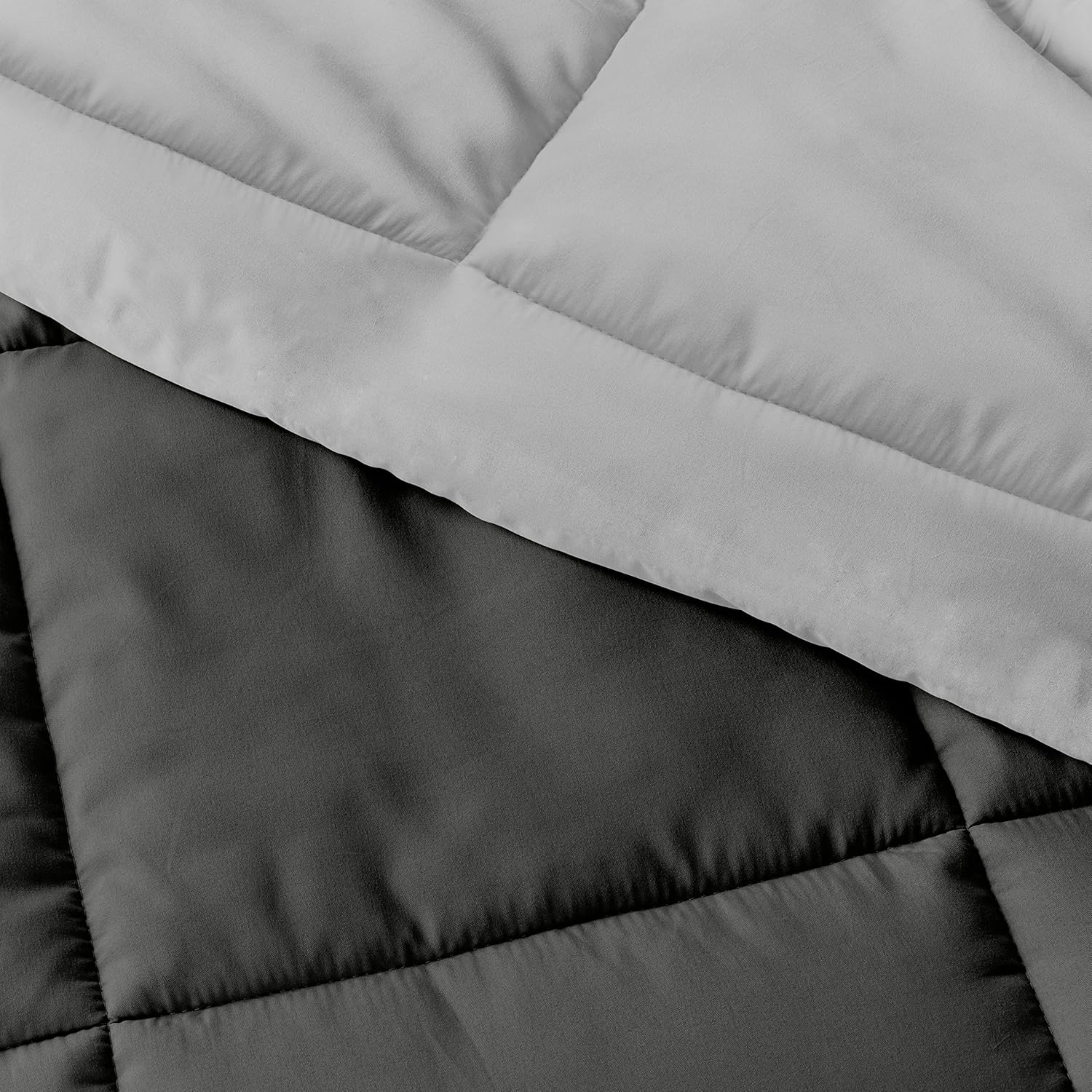 Linen Market – Juego de edredón reversible prémium con relleno alternativo