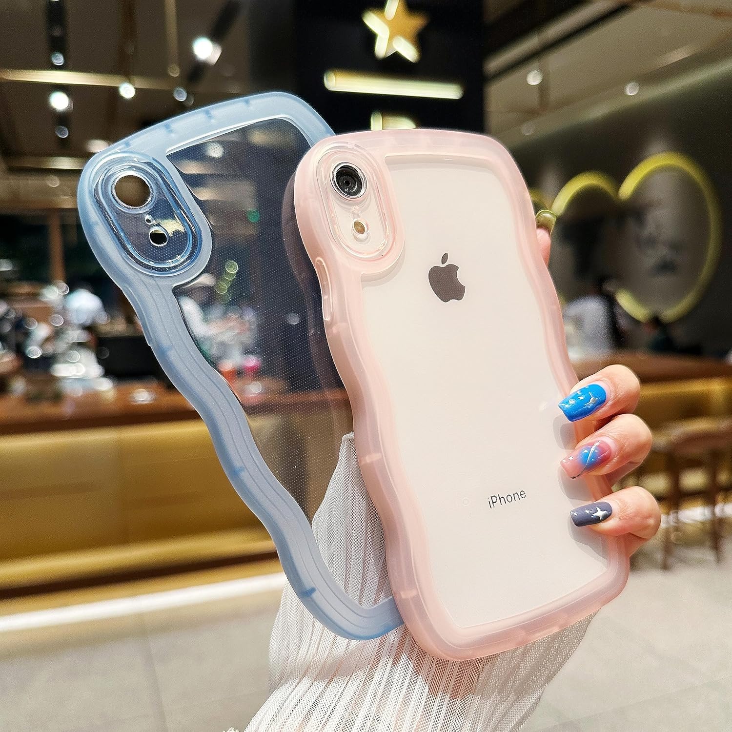 XIQI Funda compatible con iPhone XR de 6.1 pulgadas, linda funda protectora de silicona suave a prueba de golpes para mujeres y niñas,