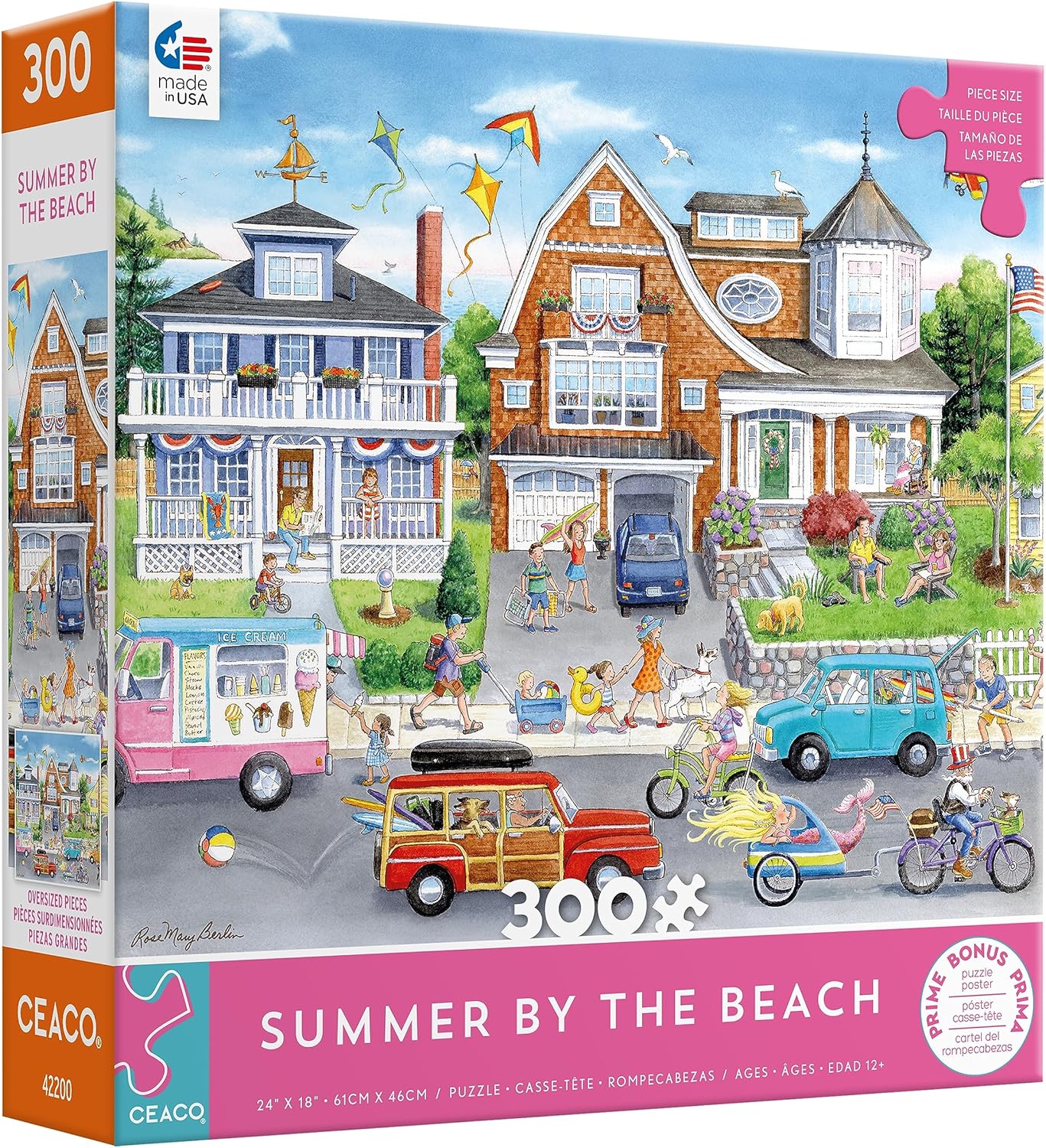 Ceaco – Summer by The Beach – Rompecabezas de 300 piezas