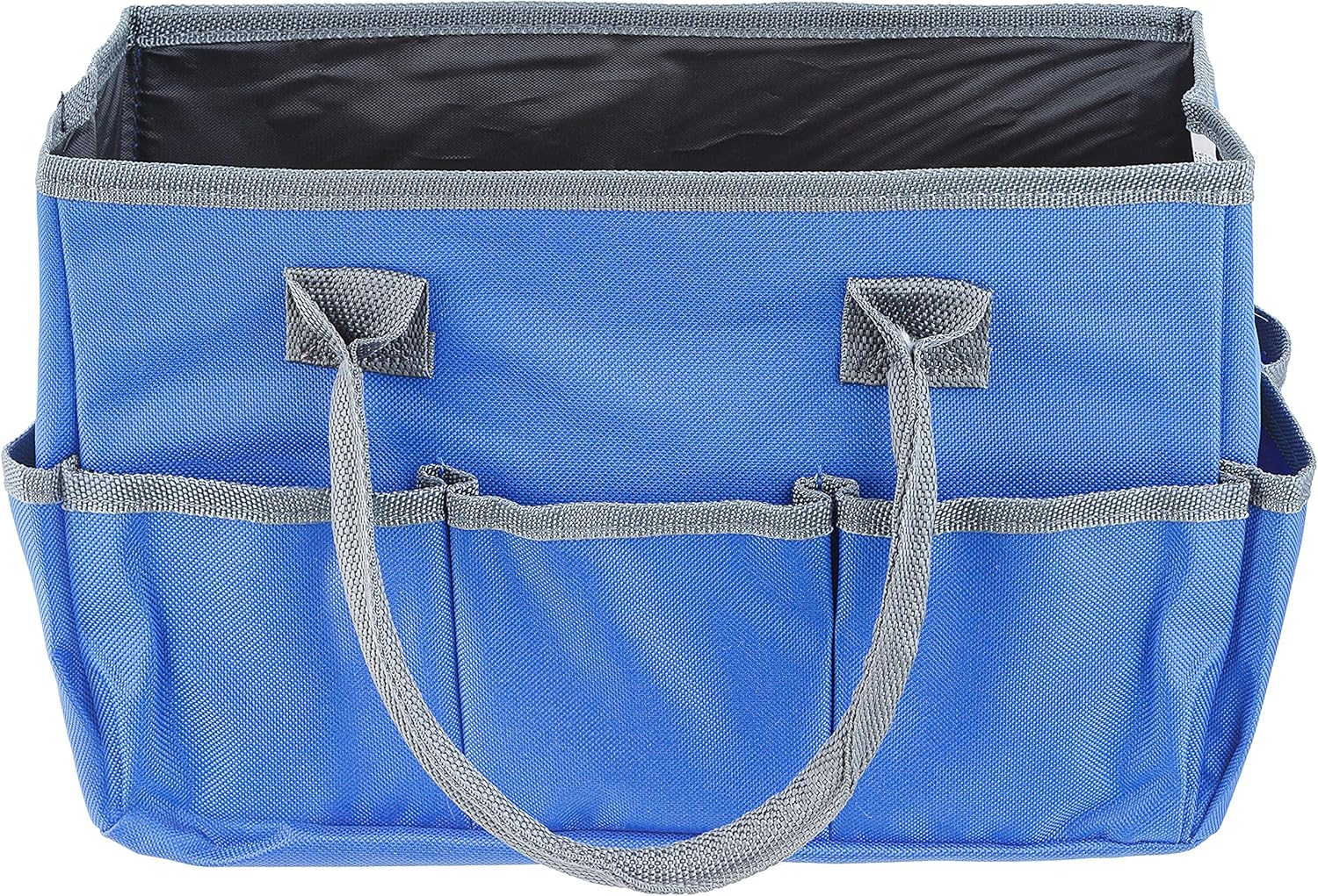 Bolsa grande de almacenamiento para manualidades con 10 bolsillos, álbumes de recortes, costura, suministros de arte, organizador con asas, funda de
