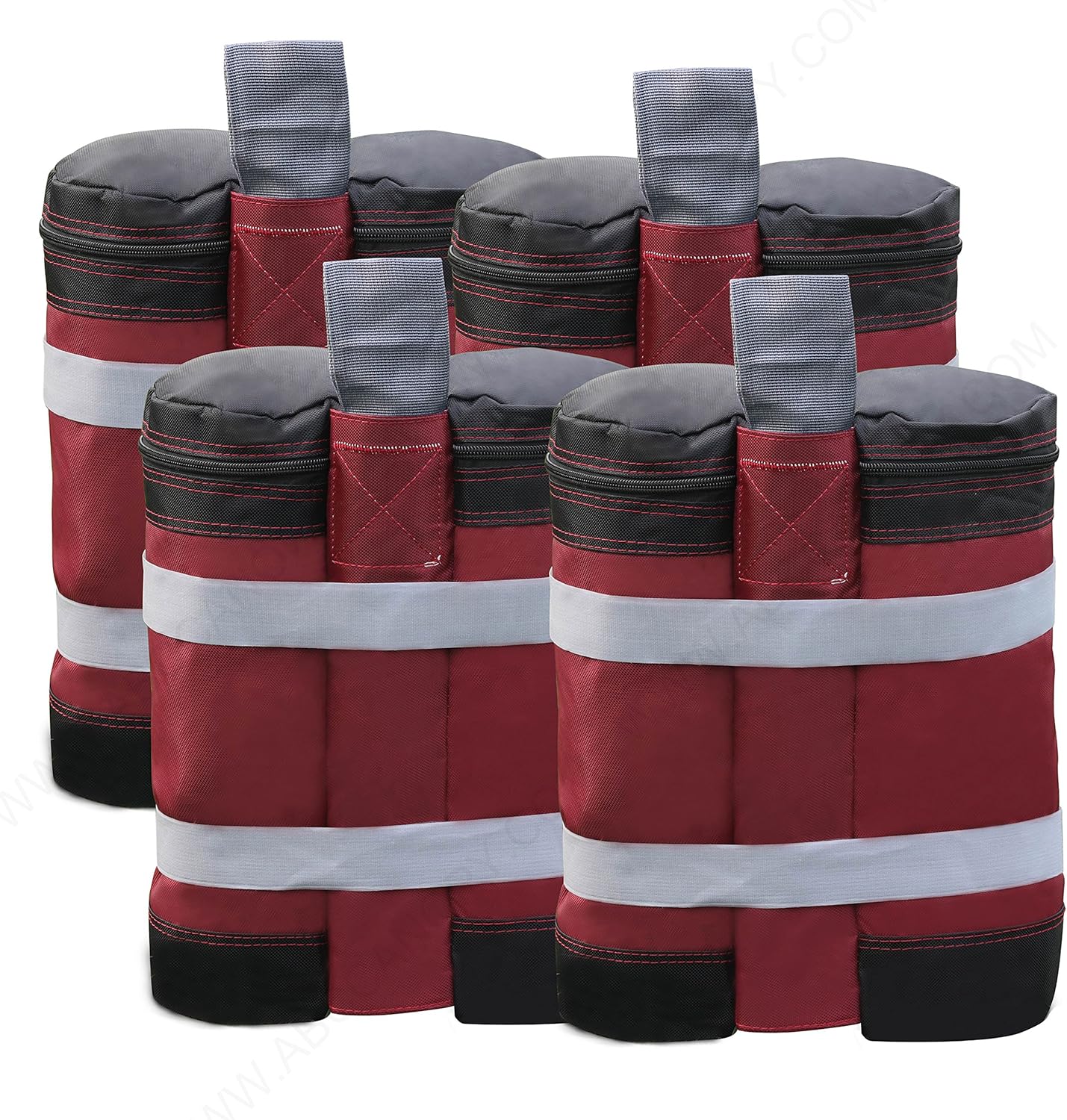 Abccanopy juego de 4 bolsas pesadas para armado de refugio instantáneo de calidad superior y de alta resistencia, de 55 lb cada una, en más de 20