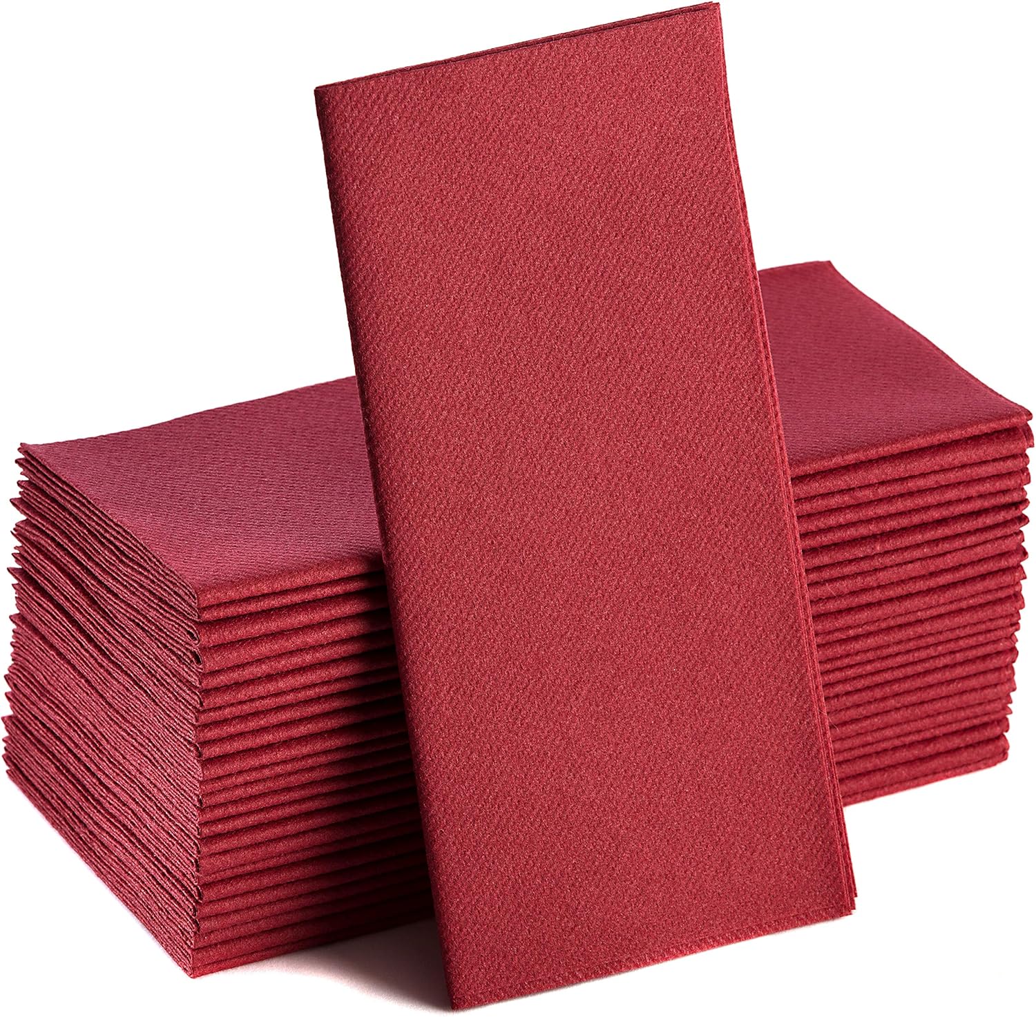 Servilletas color burdeos  Servilletas desechables de lino como servilletas de papel para cena  Toallas de mano  Toallas de mano  Servilletas de