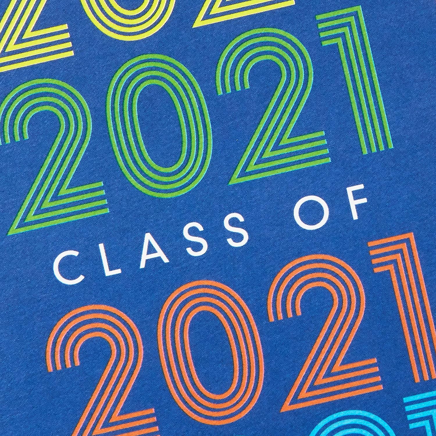 Hallmark Invitaciones para fiesta de graduación 2021, 20 invitaciones con sobres (azul retro)