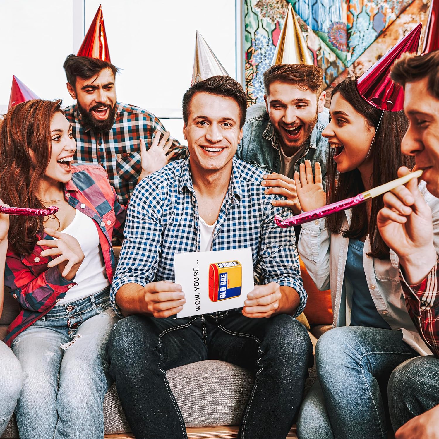 Divertida tarjeta de cumpleaños para hombres o mujeres, para novio, novia, novio, novia, novio, marido, esposa, hermana, hermano, etc.  para él o