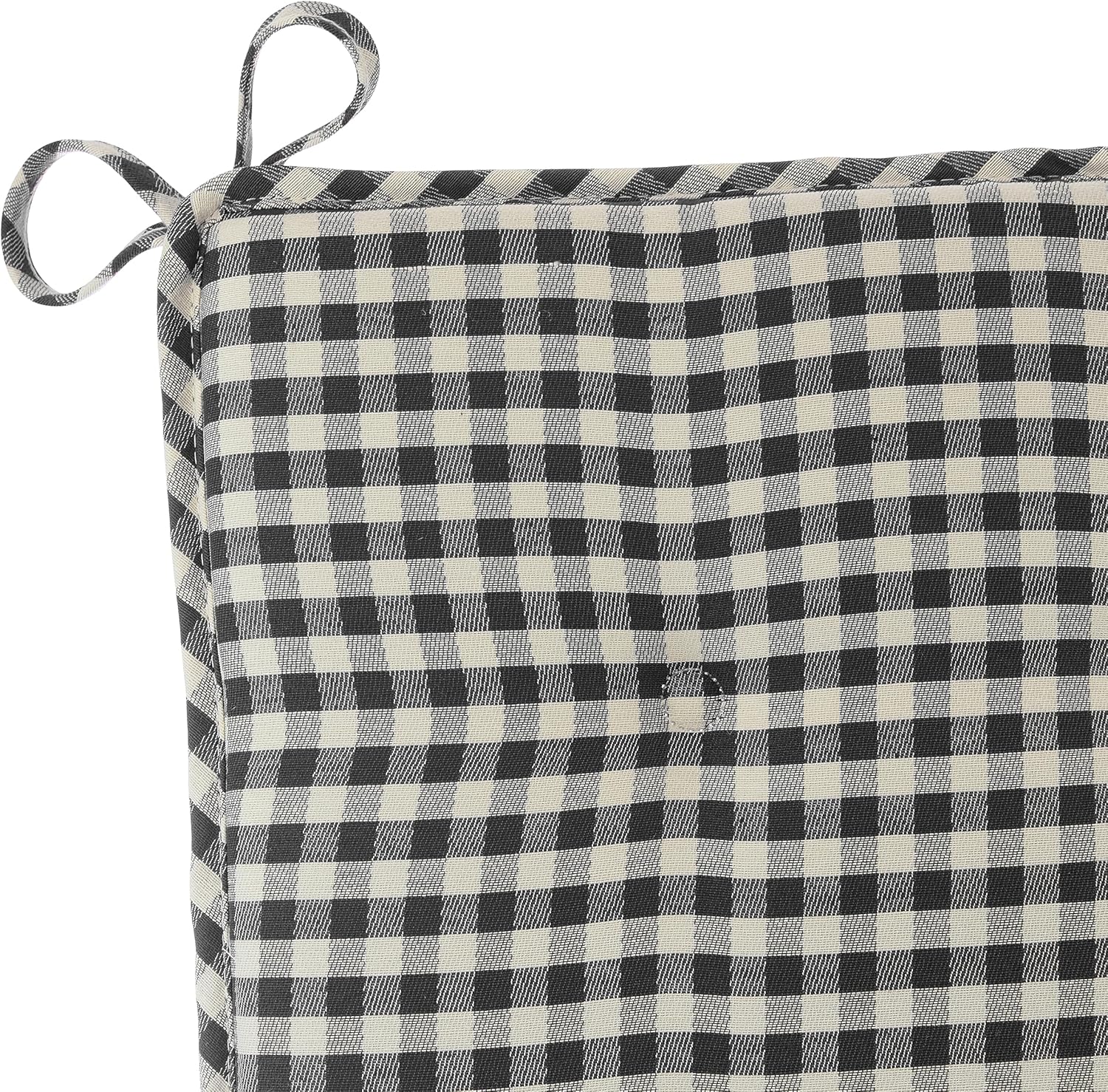 Klear Vu Juego de cojines para sillas mecedoras para porche al aire libre, adecuados para balancines de sala de estar, elegantes almohadillas de