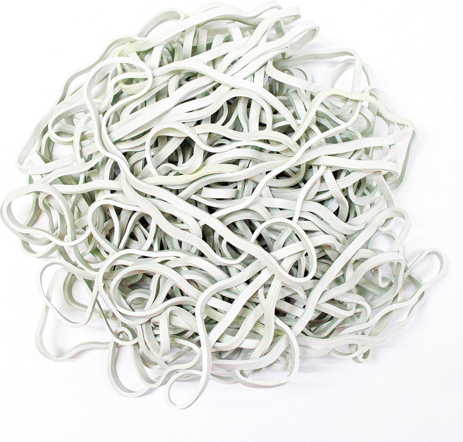 Bandas de goma postales grandes de 8 pulgadas  Bandas elásticas biodegradables resistentes (paquete de 60)  Caucho natural  Duraderas para oficina,