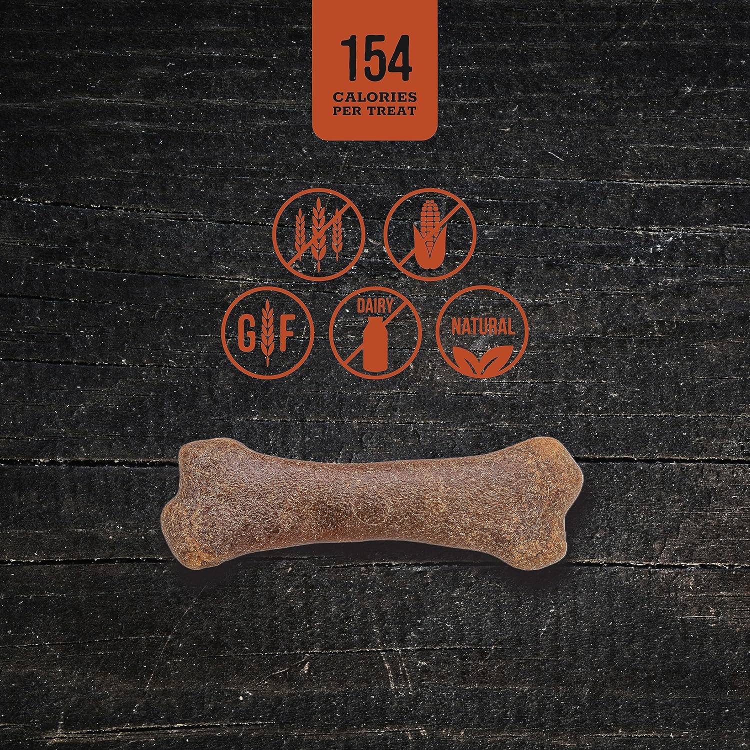 Wholesome Pride Masticables naturales y saludables para perros, paquete de 2 unidades, para perros pequeños, sabor a tocino