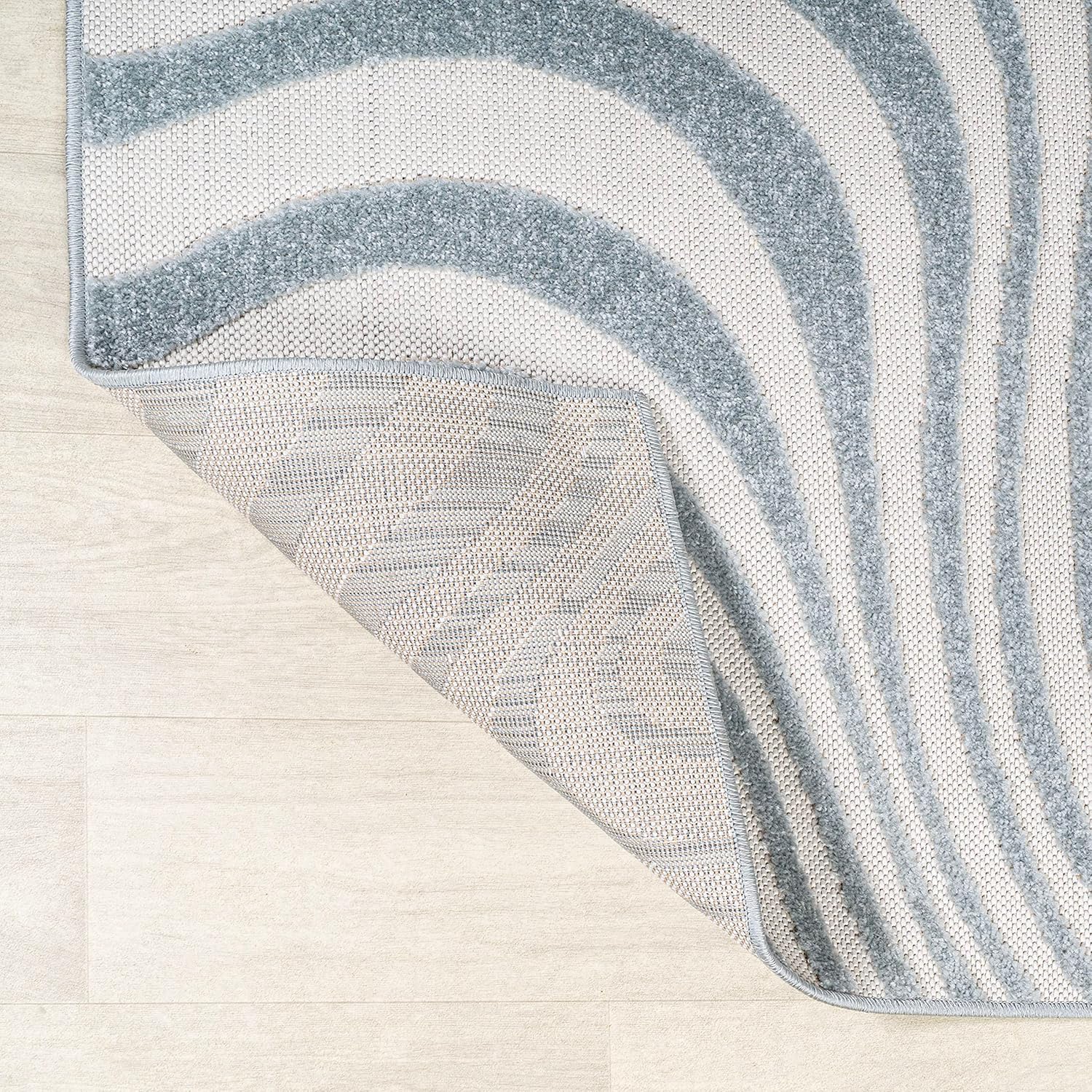 JONATHAN Y SCN103C-8 Maribo – Alfombra abstracta a rayas para interiores, contemporánea, vintage, costera, bohemio, glamour, dormitorio, cocina,