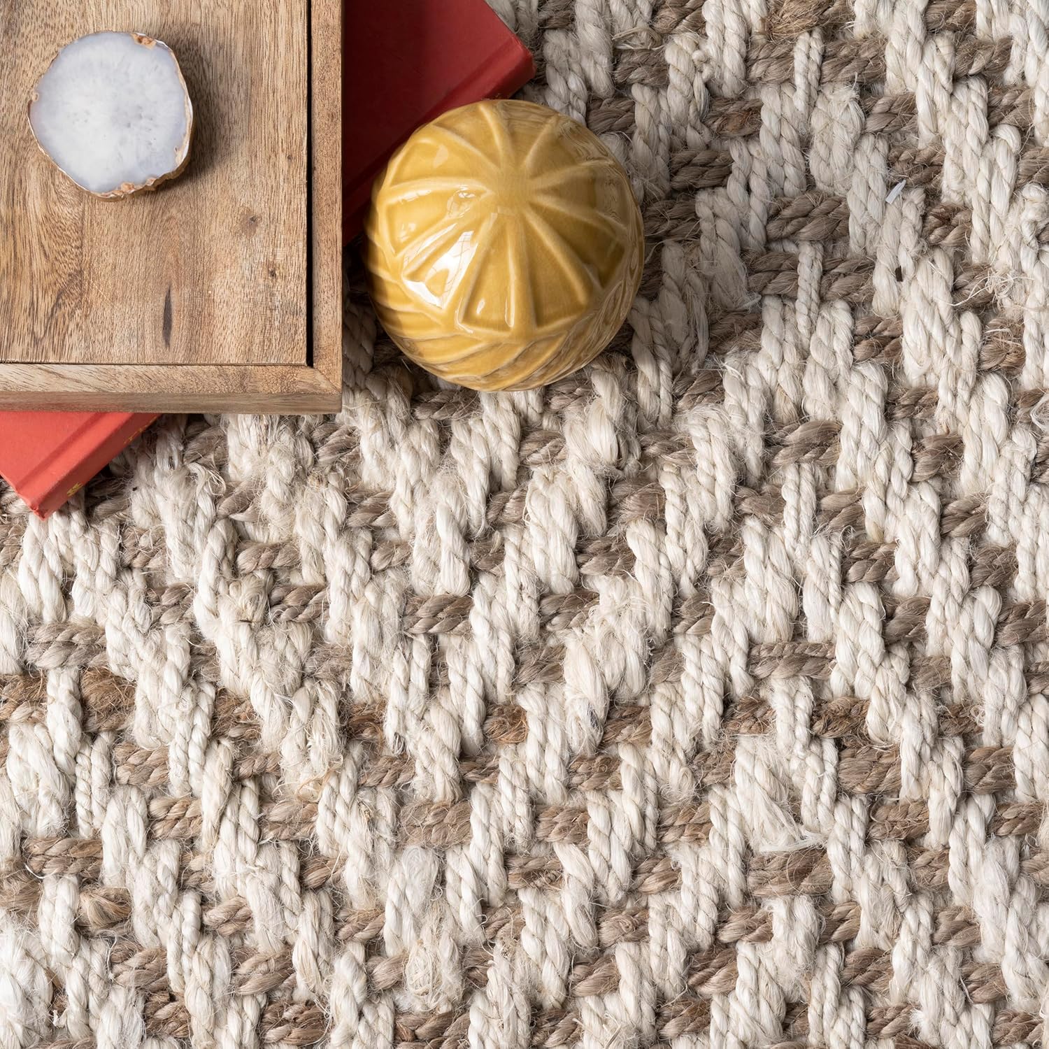 nuLOOM Tanith – Alfombra vintage para centro de habitación