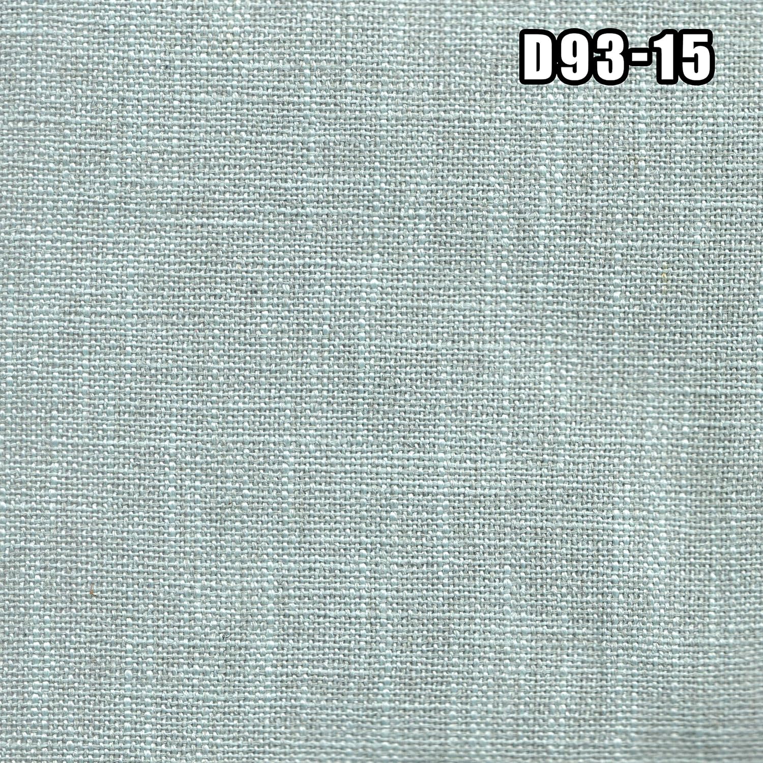 East West Furniture Monza Parsons – Juego de 2 sillas acolchadas de tela azul bebé, lino cepillado blanco