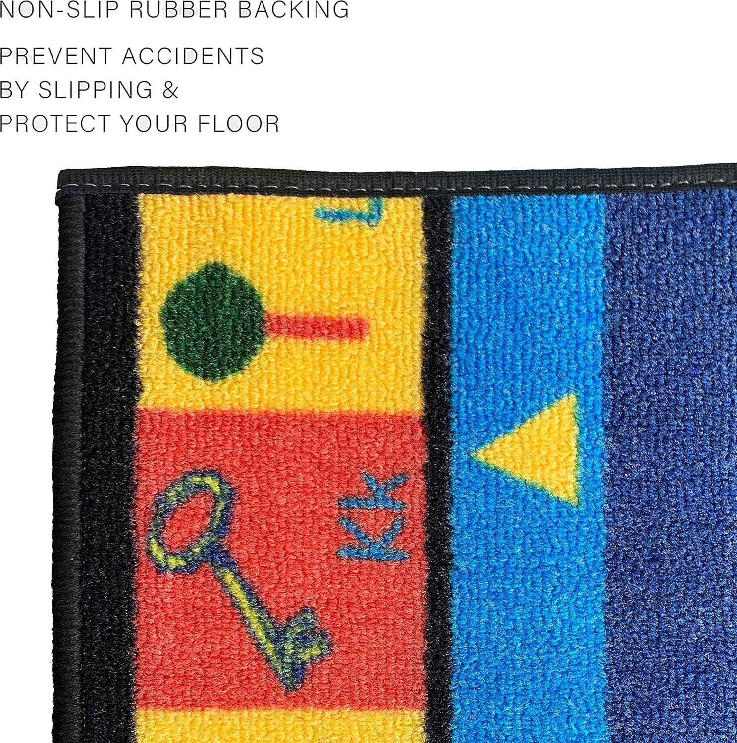 Alfombra de pasillo hecha a medida con respaldo de goma para cocina, vestíbulo, pasillo, entrada, elige tu longitud, tamaño de 26 pulgadas de ancho,