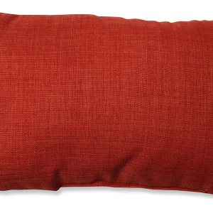 Pillow Perfect Cojín rectangular de choque interiorpuro, color rojo Pillow Perfect Cojín rectangular de choque interiorpuro, color rojo